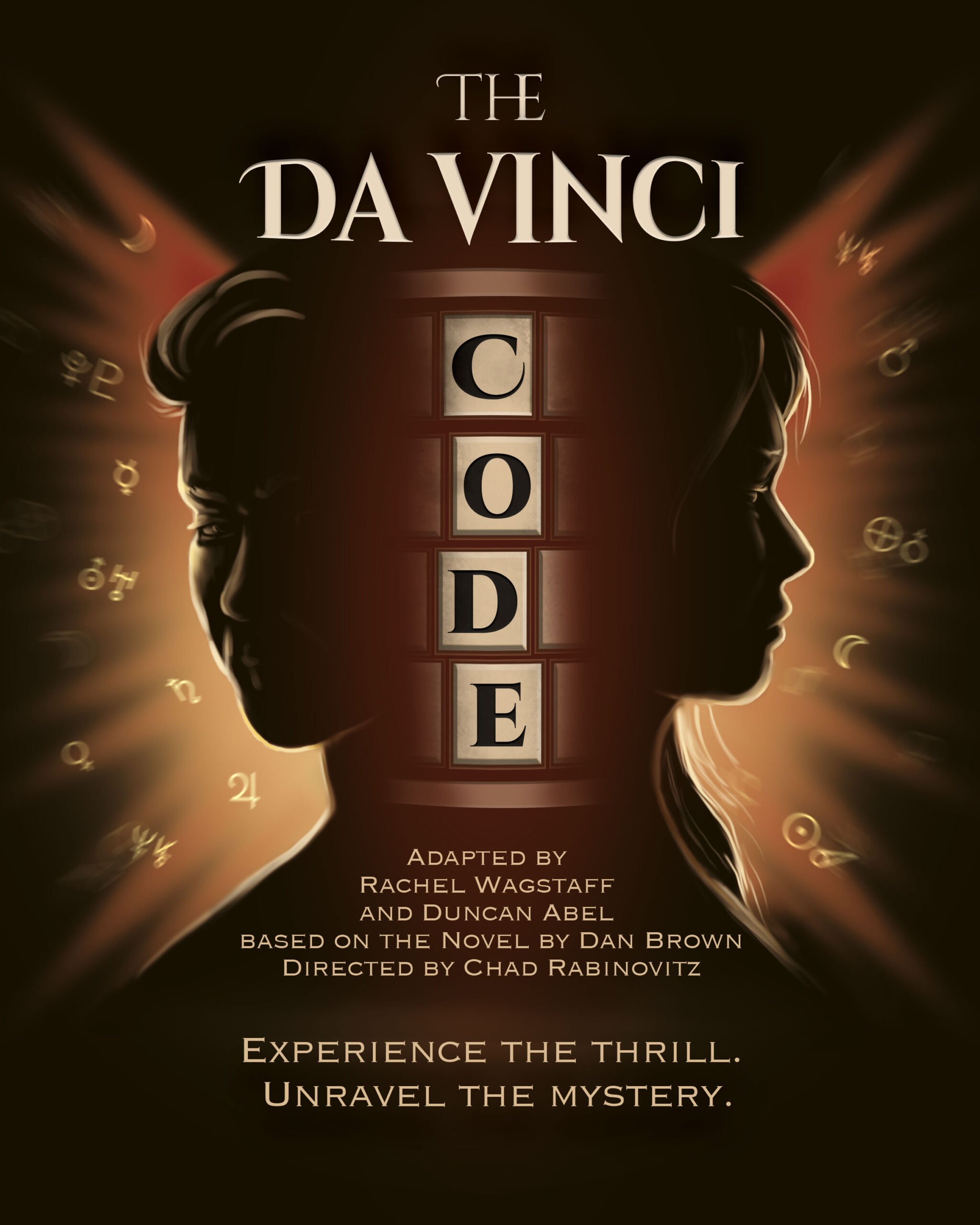 Event Promo Photo For The DaVinci Code- Live on Stage