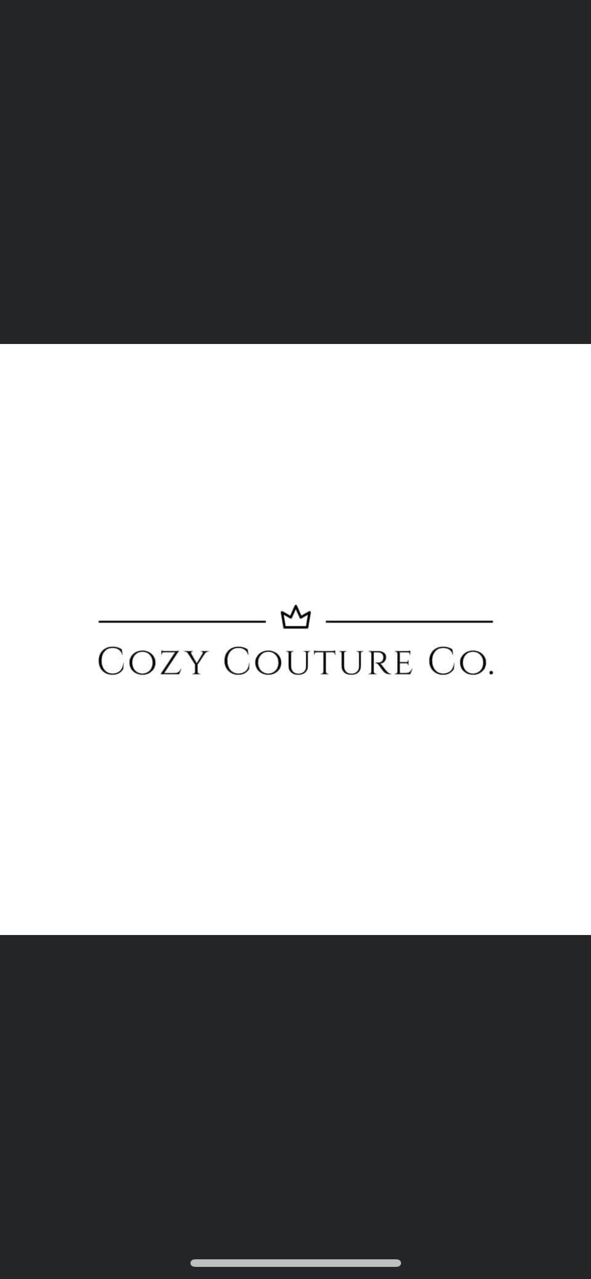 Cozy Couture Co's Logo