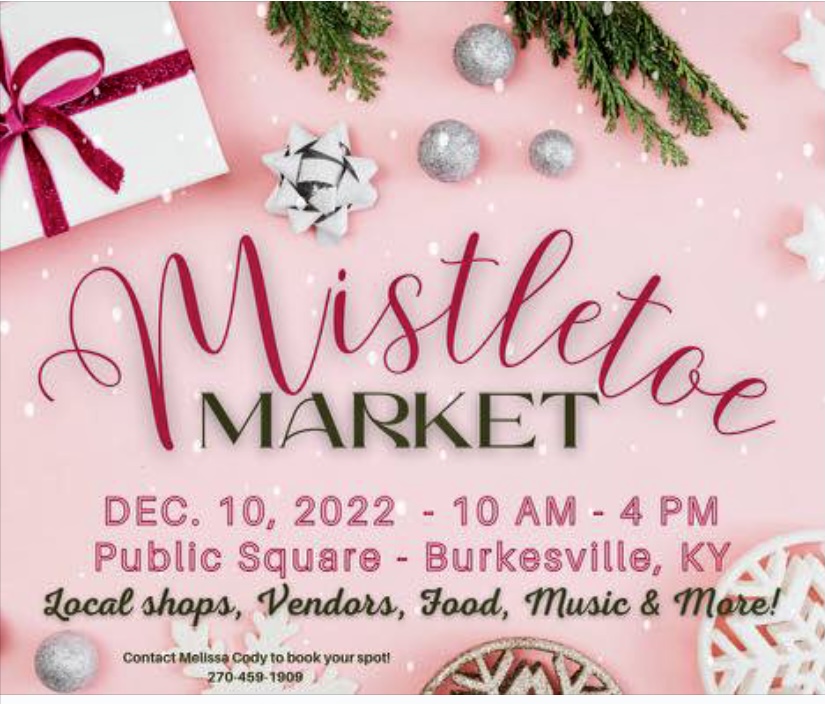 Event Promo Photo For Mistletoe market
