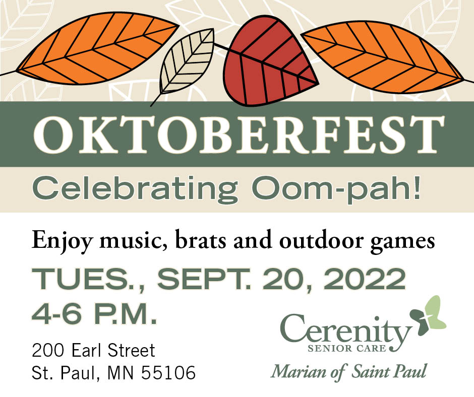 Event Promo Photo For Oktoberfest at Cerenity-Marian of Saint Paul