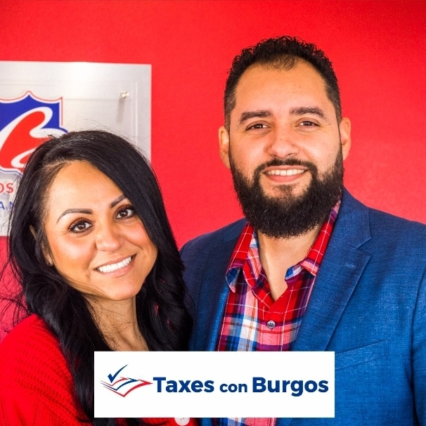 Taxes & Insurance con Burgos's Logo