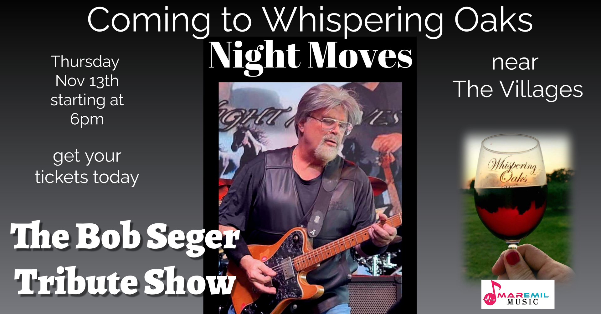 Bob Seger Tribute Event